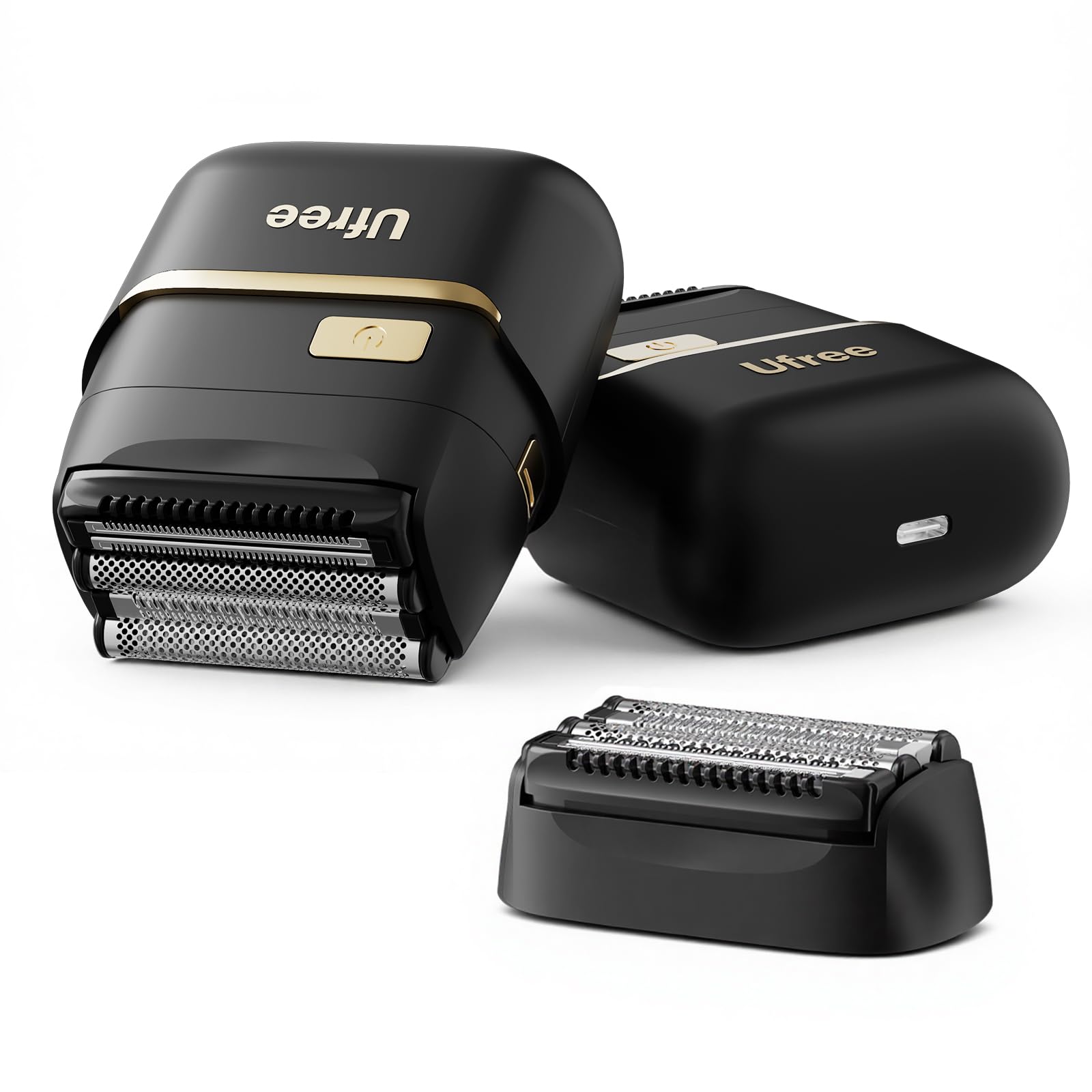 Photo 1 of Ufree Foil Shavers for Men, Upgraded Electric Razor, Rechargeable Mens Shaver with 4 Floating Blades, LED Display USB-C Travel Razor Wet Dry