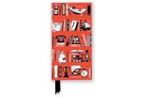 Moomin Bookshelves (Foiled Slimline Journal)