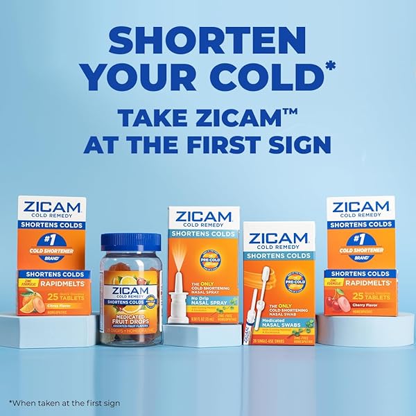 ZICAM COLD REMEDY ZINC MEDICATED FRUIT DROPS, ULTIMATE ORANGE, 25 COUNT (PACK OF 1)