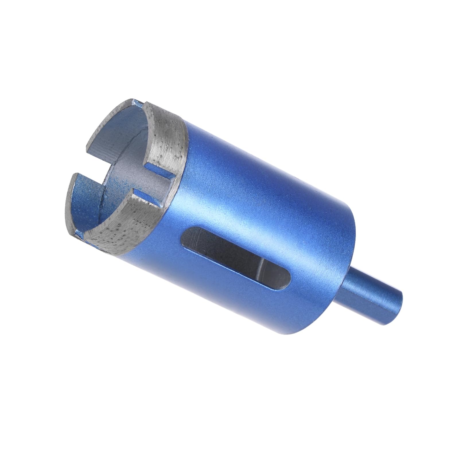 CoCud Diamond Core Drill Bit, 35mm Dia Round Shank, Tiles Stones Marble Concrete Dry/Wet Hole Saws Blue - (Applications: for M10 Angle Grinder), 1-Piece