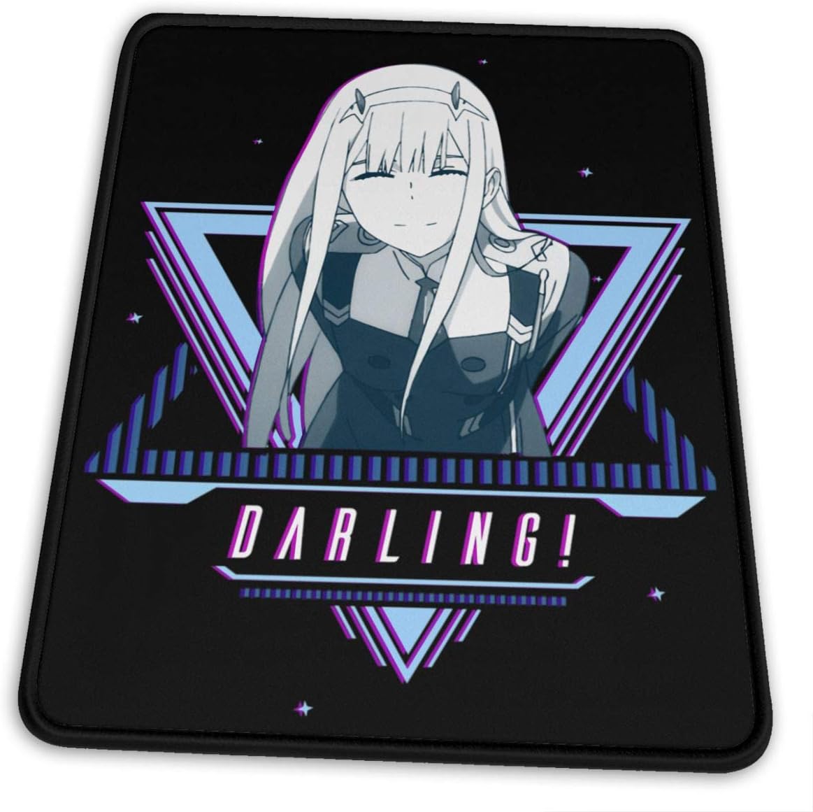 Anime & Zero Two - Anime Wifu Darling in The Franxx Hemming The Esports Mouse Pad Office Accessories Desk Decor Slip Rubber Mouse Pad