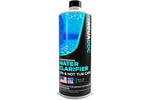 Spa Clarifier & Hot Tub Clarifier for Fast Acting Cloudy Water Treatment, The Spa Clarifier Hot Tub Owners Love, Use Our Hot Tub Water Clarifier to Keep Your Spa Clear & Balanced - MAV AquaDoc 16oz