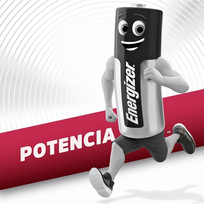 Energizer Advanced 1.5V AAA Alkaline Batteries - 24 Pack Longa Vida, Baterias de Alta Potência