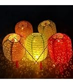 KITANDOVE 2pcs Chinese Paper Lanterns Hanging Asia Japanese Paper - View #9