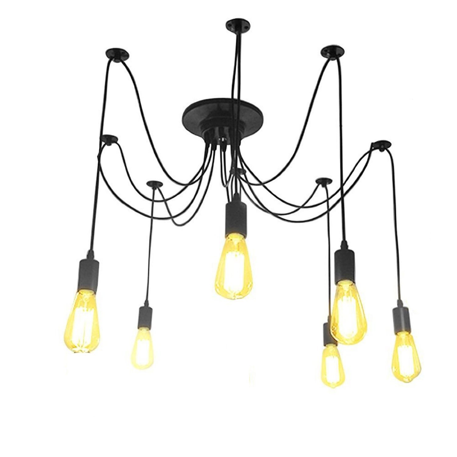 Lemonbest Antique Retro Chandelier Pendant Ceiling Light