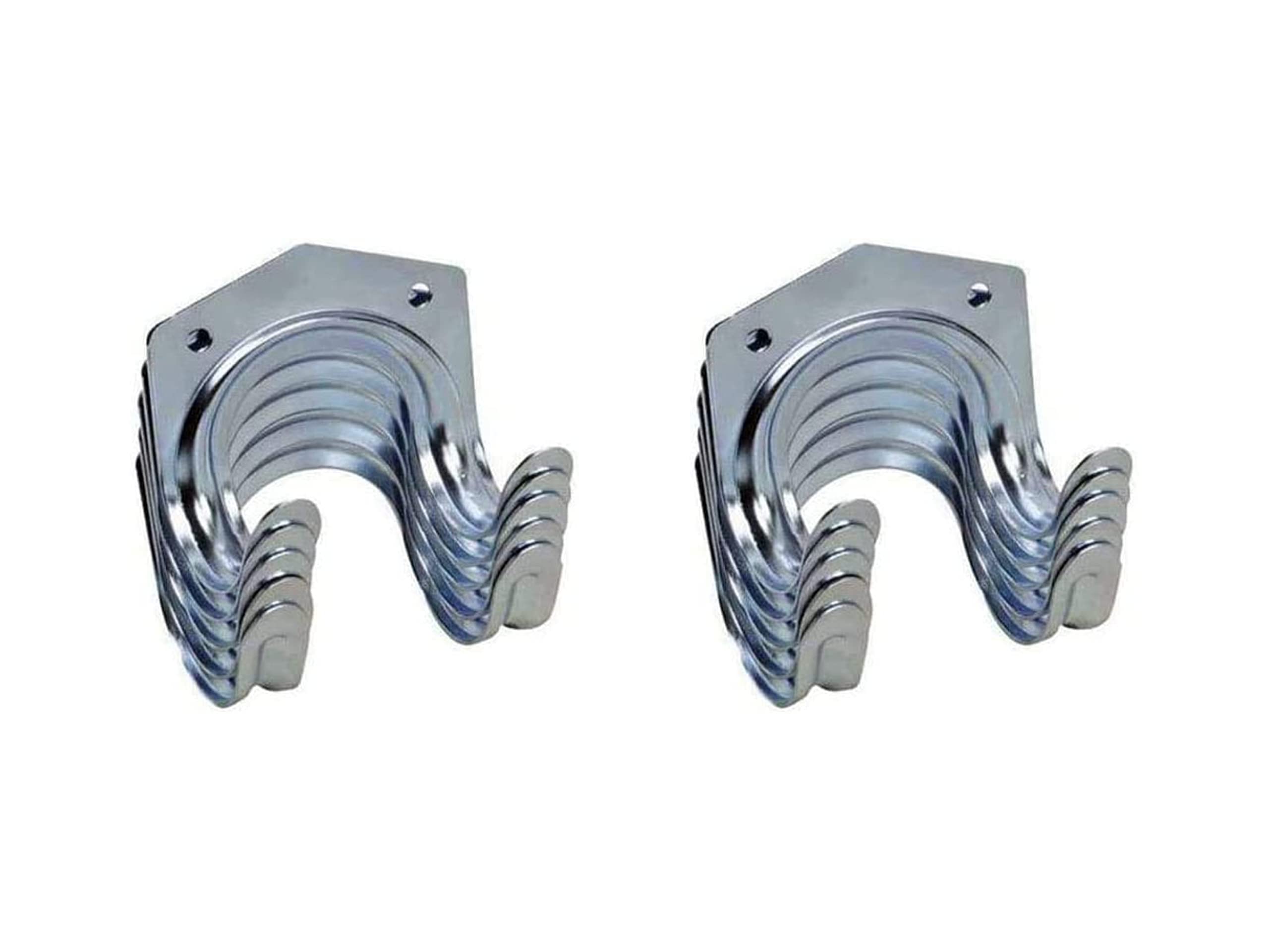 Primes DIY 10 Pack Tool Hanger Hooks Set, Wall Hooks for Garage Shed and Garden Tool Storage Organiser, Wall Mount Garage Hooks