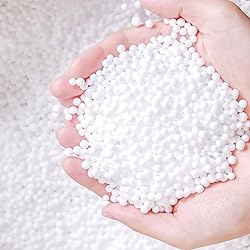 AOODOOM 80,000 Pieces Foam Beads for Slime, White
