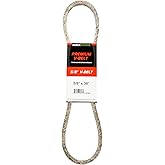 Maxpower 347583 Premium Belt Reinforced with Kevlar Fiber Cords, 5/8" x 38"