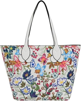 patterned tote