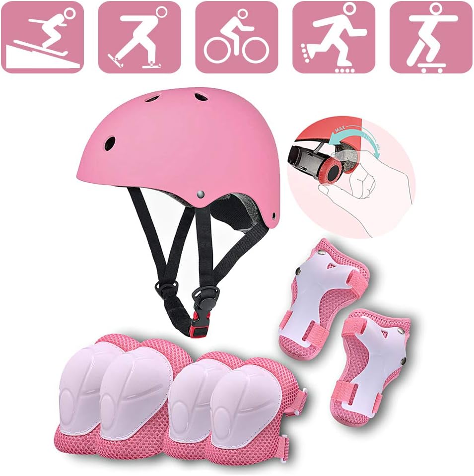 girls pink helmet