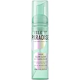 Isle of Paradise Glow Clear Self Tanning Mousse - Color Correcting Tanning Foam, Vegan and Cruelty Free, 6.76 Fl Oz