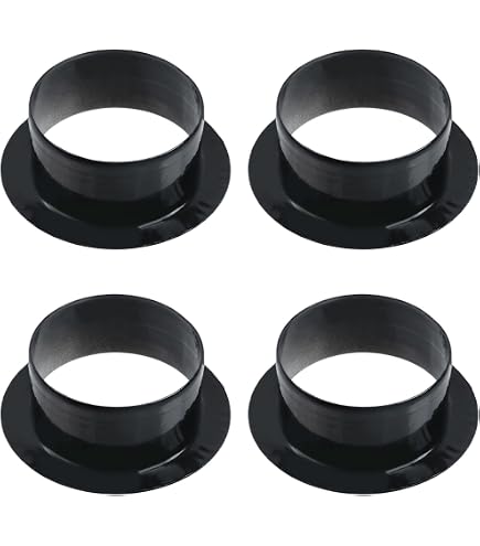 2-Pack 2-3/8 Inch Round Aluminum Gutter Outlets – Fits 5
