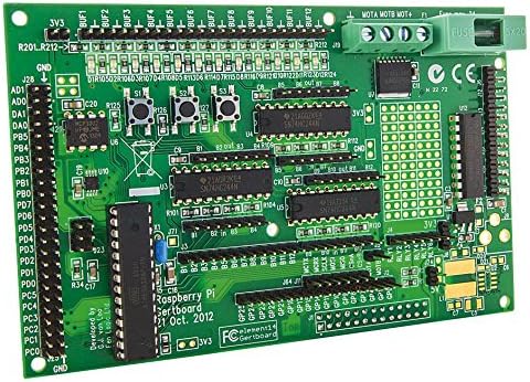 Development Boards & Evaluation Kits - MCU/MPU/DSC/DSP/FPGA Development Kits - ASSEMBLED GERTBOARD FOR RASPBERRY PI - GERTBOARD