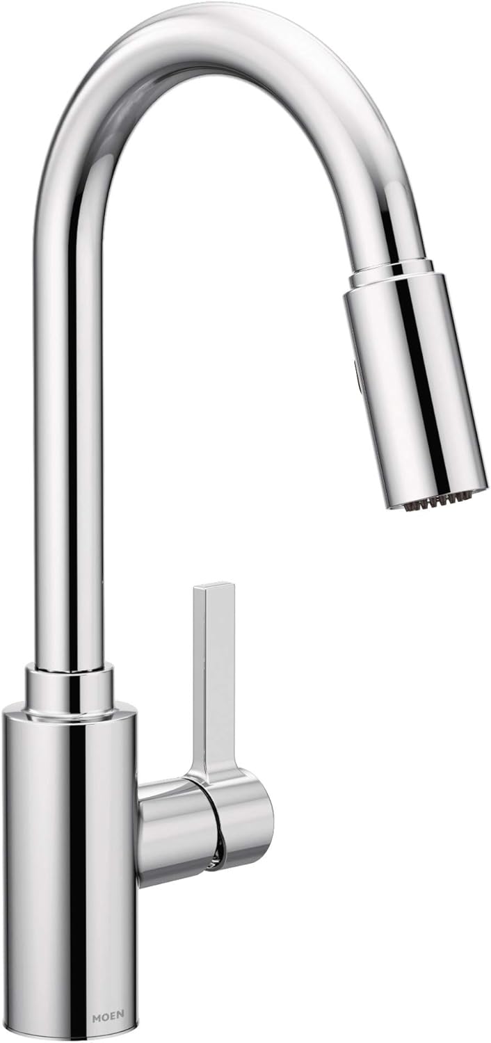 Moen 7882 Genta Single Handle Pull Down Sprayer Modern Kitchen