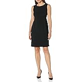 Kasper Womens Sleeveless Sheath Dress