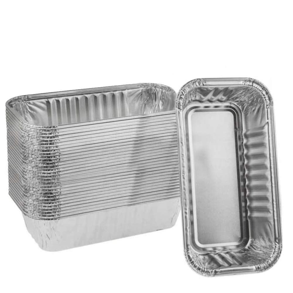 Outspark Aluminum Foil Drip Pans Grill Rear Grease Cup Liners for Blackstone 36 Inch &amp; 28 Inch &amp; 22 Inch &amp; 30 Inch &amp; 17 inch Griddle with Rear Grease Cup Liners, 20 Pack