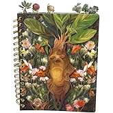 Innovative Designs Harry Potter Tab Journal Notebook, Herbology - Spiral Bound, 144 Lined Pages, 8 x 7 inches