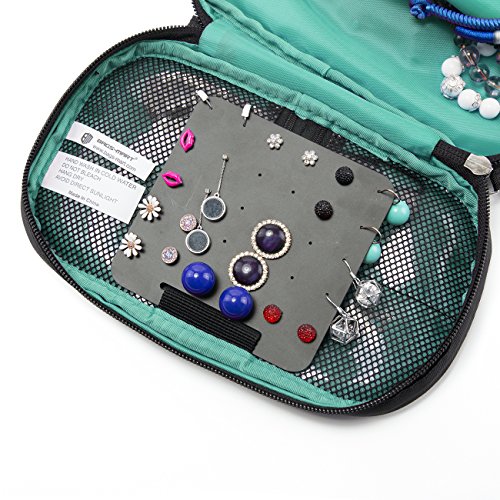 BAGSMART Travel Jewelry Organizer Storage Cases Jewelry Box for