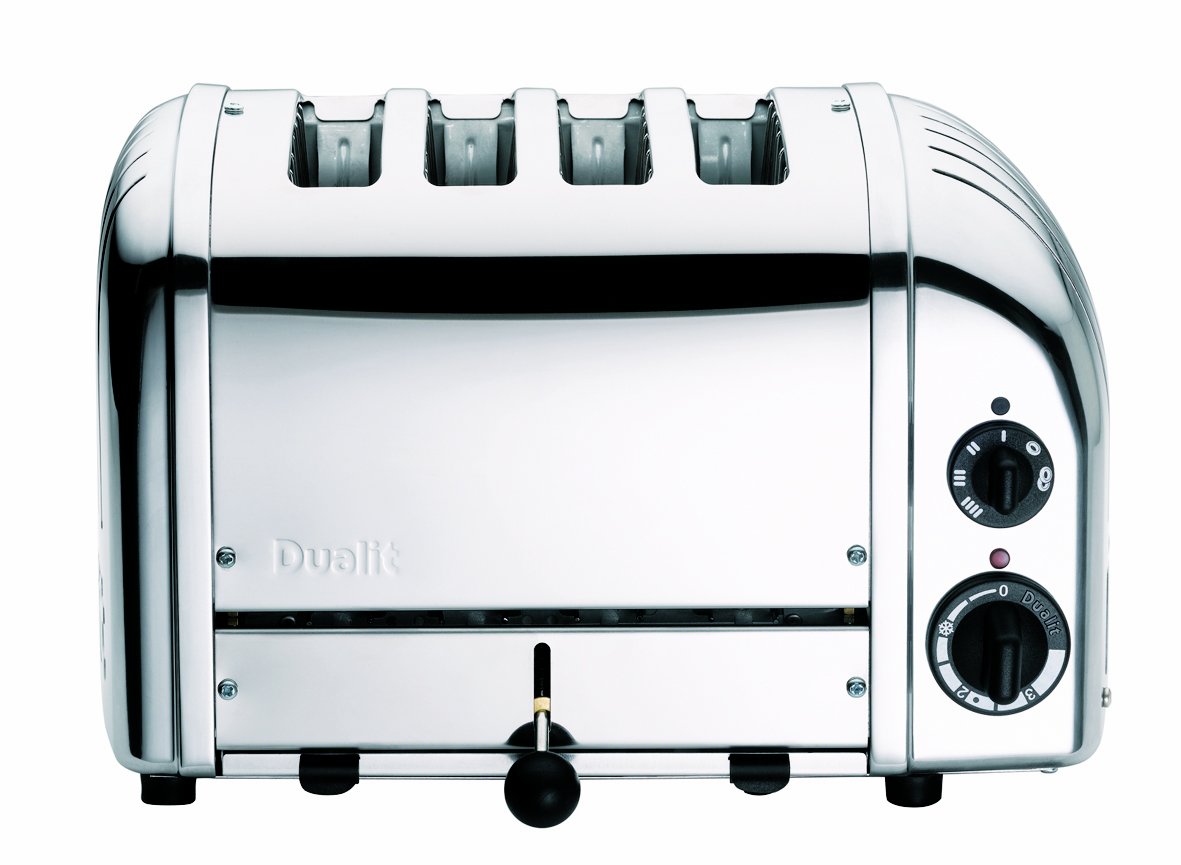 Dualit NewGen Polished Chrome 4 Slot Toaster, 4Slice Buy Online in