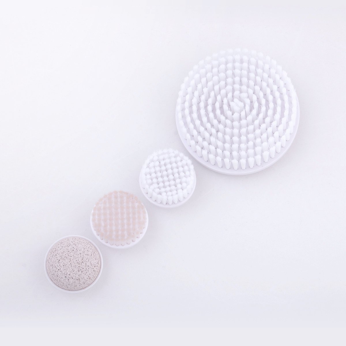 Duvolle Radiance SpinCare Facial Cleansing Brush System, Portable