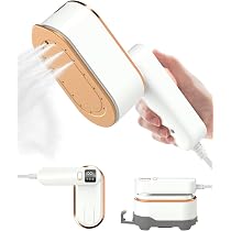 Travel Steamer Iron for Clothes - 1200W Handheld Size Portab