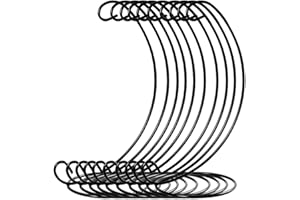 YY YEARCHY Ornament Display Stand Terrarium Holder Metal Stand Pot Stand Holder Iron Pothook Stand for Hanging Glass Terrarium Globe Ball (10, 9"x5")