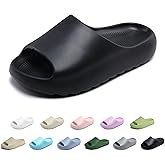 xinlanlin Kids Cloud Slides Slippers For Girls Boys,Pillow House Slippers Non-Slip Super Soft Quick Drying Shower Cushioned Slides Bathroom Thick Sole Sandals Indoor Outdoor Slippers