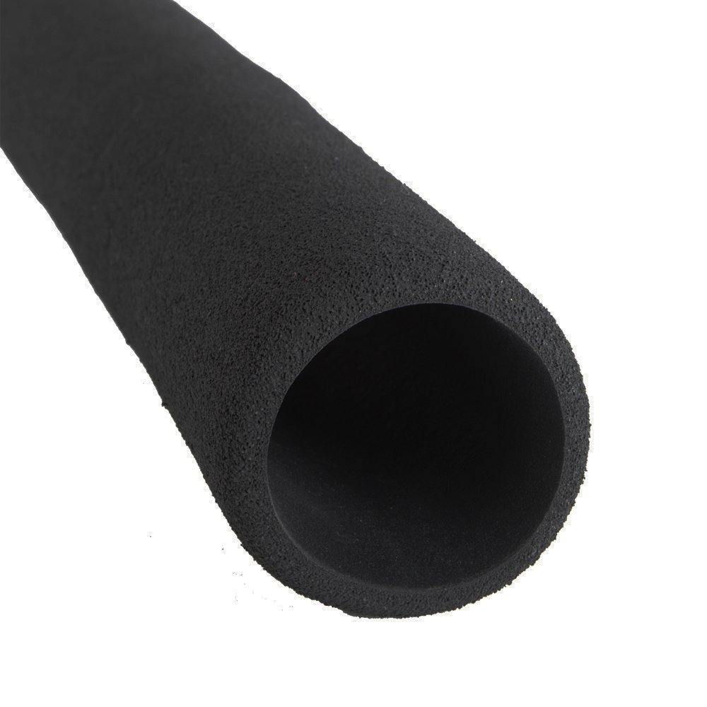 GripTek Black Buffed Foam Grips NPVC Foam Handle Grips for Bikes
