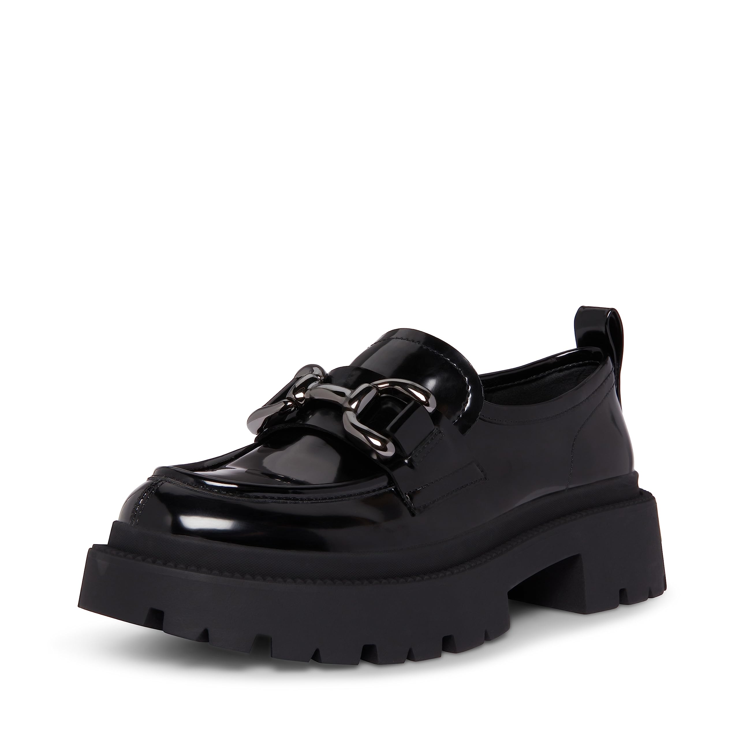 Photo 1 of (USED/FAIR) (BAGGED) (SIZE 6.5) Madden Girl Women's Ashlee Loafer, Black Box, 6.5