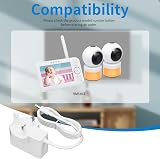 Heblumin Charger for Vtech Baby Monitor VM5463 VM3250 DM221 225 view 2