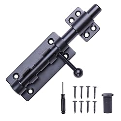 Barrel Bolt Latch, 8" Heavy Duty Gate Latch Slide