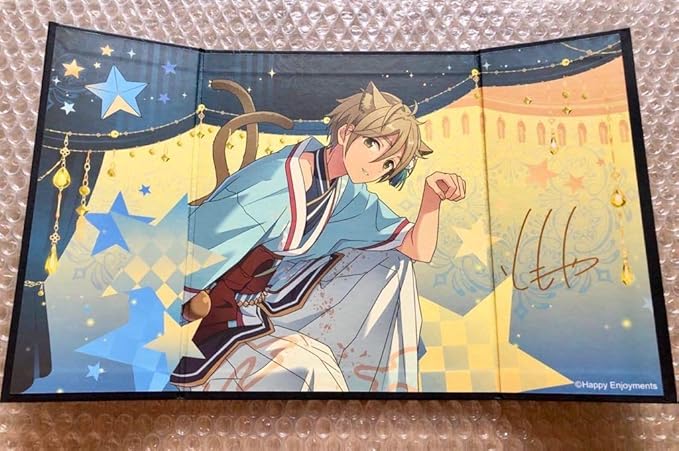 Amazon あんさんぶるスターズ 中国限定 屏風 真白友也 Ra Bits 中国版 限定 偶像梦幻祭 あんスタ 衝立 色紙 箔押し アニメ 萌えグッズ 通販