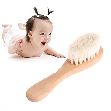 Amazon Com 1 Pack Comb Hair Brush Wooden Handle Baby Hairbrush