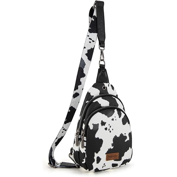Senya Pink & Black Leopard Crossbody Bag For Women - Small Leather Phone Purse With Detachable Strap