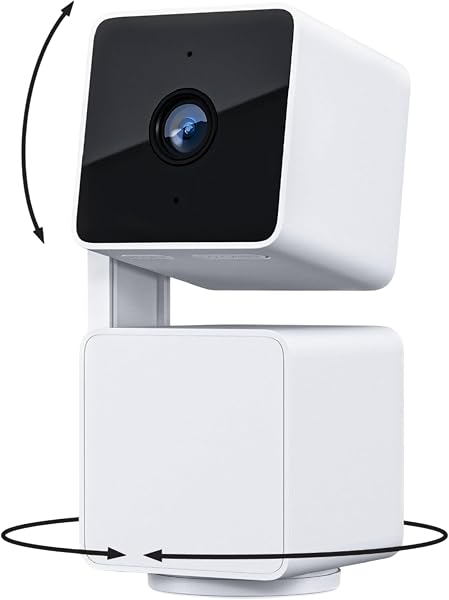 WYZE Cam Pan v3, Indoor/Outdoor IP65-Rated 1080p Pan/Tilt/Zoom Wi-Fi Smart Home Security Camera with Color Night Vision, 2-Wa