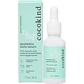 Cocokind Postbiotic Acne Serum, Salicylic Acid Serum and BHA Liquid Exfoliant - Exfoliating, Brightening and Hydrating Serum