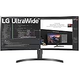 LG 34WN80C-B - Monitor Profesional Curvo UltraWide QHD+ de 34" con Panel IPS (3840 x 1600 píxeles, 21:9, 300 cd/m², sRGB…