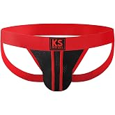 KAREN SPACE Jock Straps Breathable Sexy Mesh Athletic Supporters T-Back Sport Jockstrap Underwear