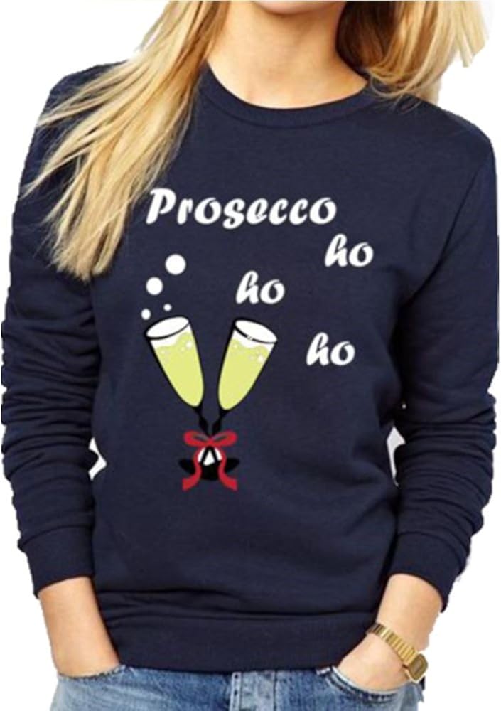navy christmas jumper womens