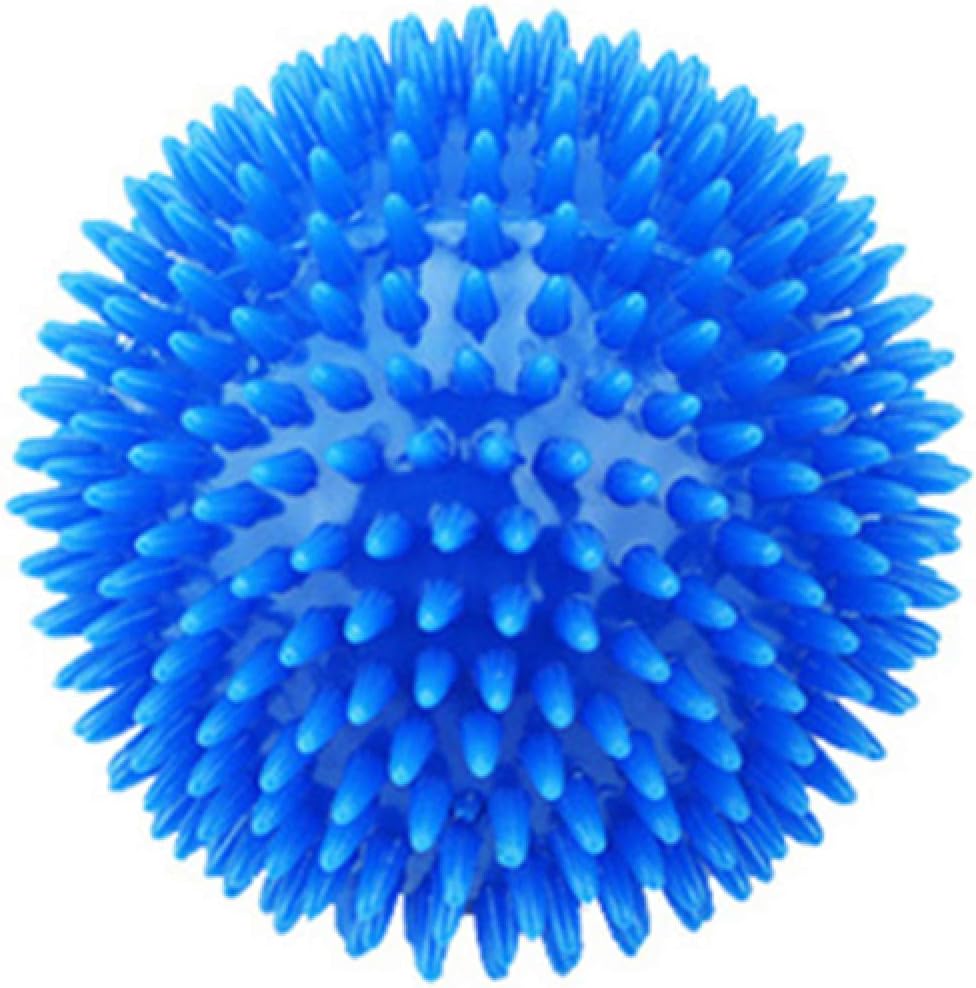 shadiao Dog Toy Sounding Bouncy Ball Dog Molar Cleaning Teeth Bite Resistant Ball Spiky Ball for Dog Pet Supplies