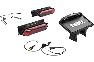 Thule Verse Light & Plate Kit, Black/red