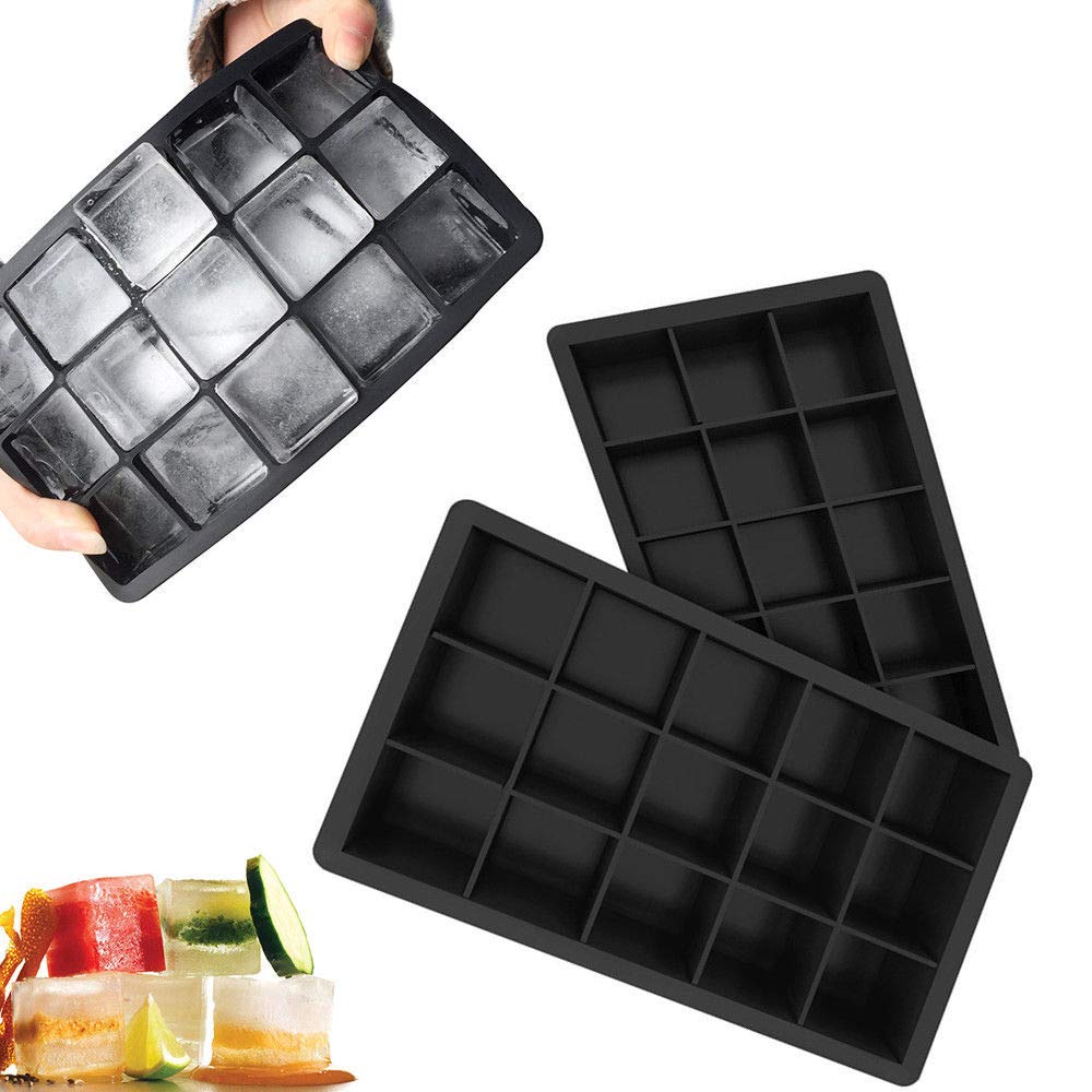 Compra LianDu 2 UNID Bandeja de Cubitos de Hielo de Silicona ...