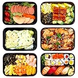 Meal Prep Container 1 Compartment Bento Boxes 20 Pack 32oz with Lids Microwave & Dishwasher & Freezer Safe Food Container Chinese Take Out Containers