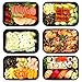Meal Prep Container 1 Compartment Bento Boxes 20 Pack 32oz with Lids Microwave & Dishwasher & Freezer Safe Food Container Chinese Take Out Containers