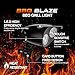 AGPTEK Barbecue Grill Light, Ultra Bright BBQ Light with 10 Super Bright LED Lights Handle Bar Mount BBQ Light for Grilling Fully Adjustable -Easy to Install- Touch Sensitive Switch(New Version)