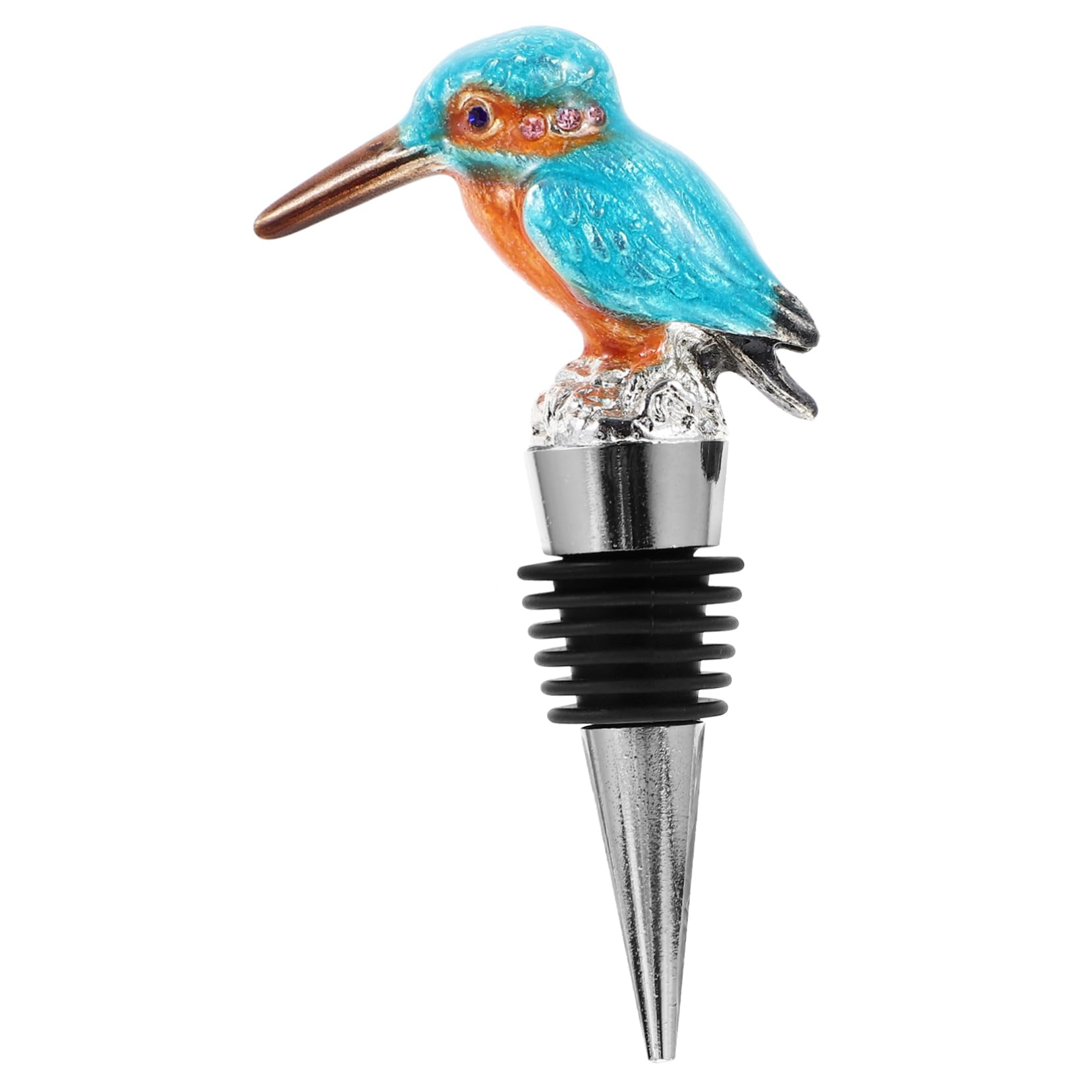 RORPOIR Bird Wine Stopper Reusable Bottle Decorative Wine Bottle Sealing Stopper for Parties Home Bar Accessories Keep Wine Fresh with Cute Bird Design