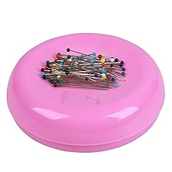 Hilltian Magnetic Pin Cushion with 100 Plastic Head