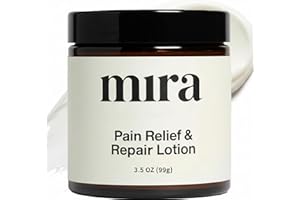 Mira Organics Cream, Mira Relief & Repair Lotion, Plant-Based, Fast-Absorbing, Non-Greasy Formula，ourishing Skin Relief Formu