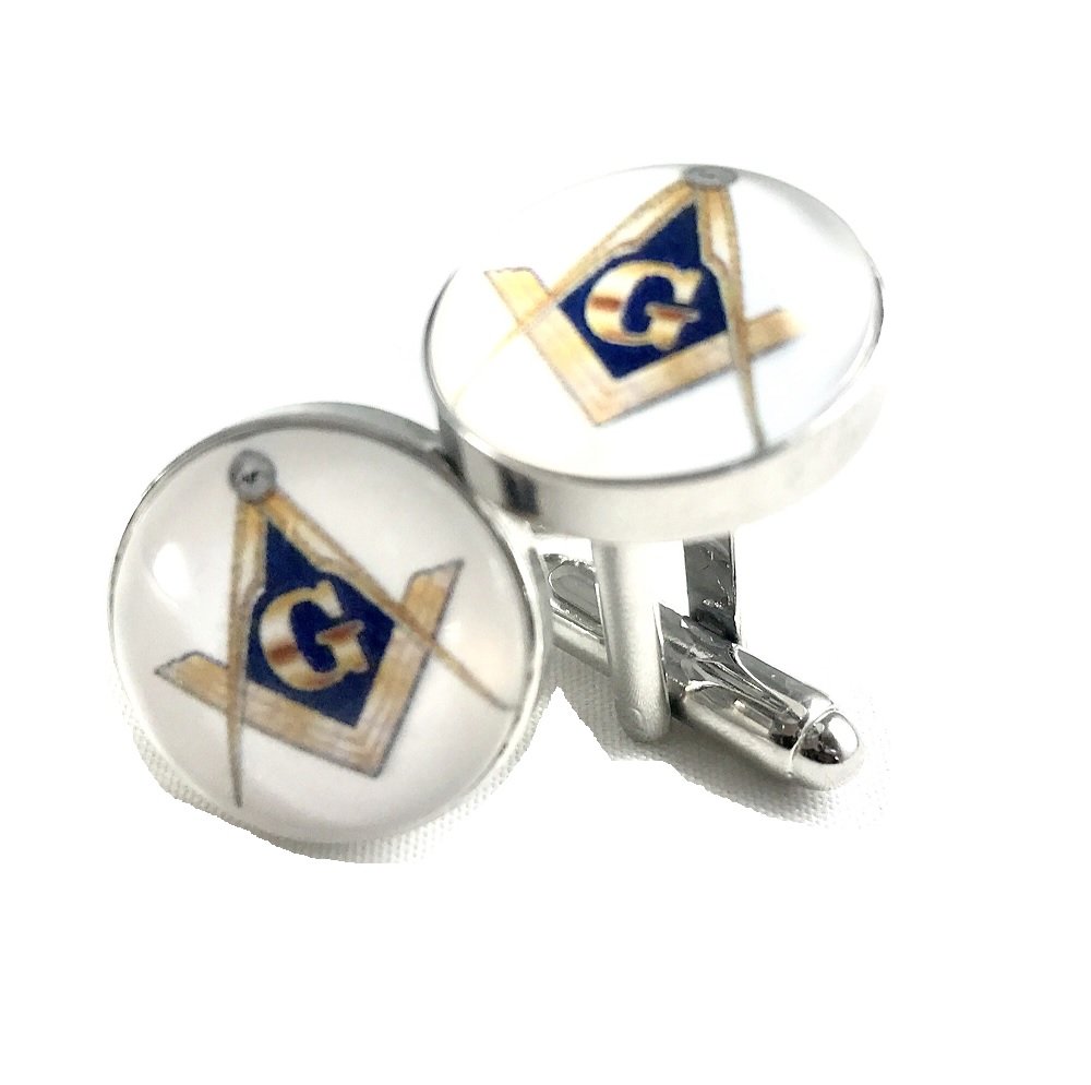 Masonic Freemason Cufflinks Wedding Groomsmen Best Man Gifts for him