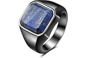 MYNENEY 14K Gold/Silver/Black Plated Square Signet Ring Anillos De Hombre Statement Classical Wedding Rings Band for Men